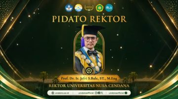 Wisuda Undana Tepat di Dies Natalis ke-64, Undana Tegaskan Objektivitas Perekrutan Mahasiswa Murni Berdasarkan Kecerdasan Orisinal